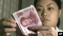 中﹑美貿易順差減少。