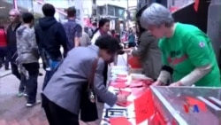 2016-01-31 美國之音視頻新聞: 香港團體手寫新年祝福贈中國維權人士