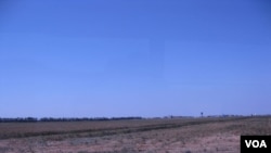 俄罗斯主要产粮区，南部克拉斯诺达尔地区的农田(美国之音白桦)