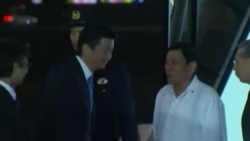 杜特爾特抵達日本訪問續對美國出言不遜