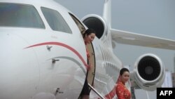 中國東方航空公司客機（法新社資料圖片）