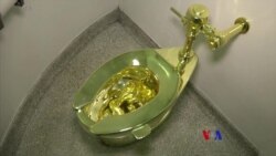 2018-1-26 美國之音視頻新聞: 川普總統欲借梵高畫作 博物館卻給金馬桶