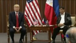 川普与杜特尔特会谈 说两人关系很好