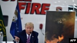 特朗普關心加州大火