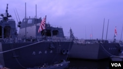 日本準備建造袖珍型護衛艦來取代部分現役護衛艦，投入東中國海防衛(美國之音歌籃拍攝)