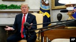 美國總統川普。