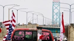 卡車司機領導的抗議威脅美加商業