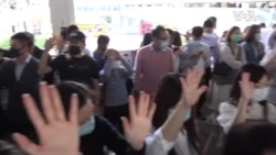 港民区选后坚持快闪抗议促政府回应五大诉求