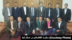 阿富汗軍校生被派往巴基斯坦接受訓練。