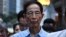 香港民主黨創黨主席與前立法會議員李柱銘 (攝影：美國之音湯惠芸）