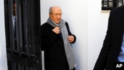 12月22日突尼斯總統決選後,88歲的前政府部長埃塞卜西獲勝。