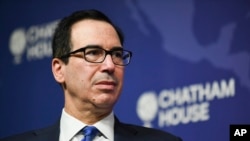 姆努欽預計 中國不會推遲購買美國商品