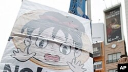 日本人民上週六反核示威