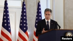 美國國務卿布林肯。