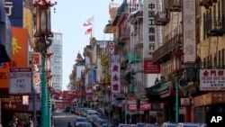 資料照片：三藩市華埠（2021年3月25日）