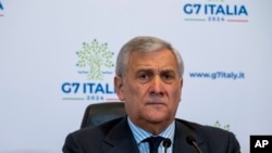 意大利外長安東尼奧·塔亞尼 （資料照片）