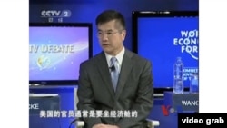 駱家輝大使參加CCTV討論