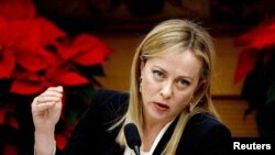 意大利總理喬治婭·梅洛尼（Giorgia Meloni）（資料照）