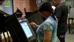 2016-11-01 美國之音視頻新聞: 戰場州選民提前投票關心實際議題