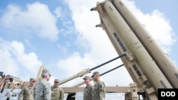 美军2017年3月27日部署在关岛的萨德反导系统（美国国防部）