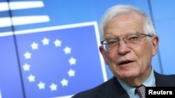 资料照- 欧盟外交与安全事务高级代表何塞普∙博雷利（Josep Borrell）