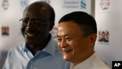 中國首富馬雲。