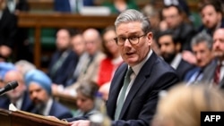 2025年2月25日，英國首相施紀賢在倫敦的英國國會下議院發表國防與安全演講。