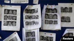 加德滿都一家醫院內張貼的尋人啟示