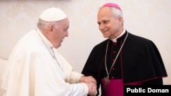 FILE -- Robert Francis Prevost elected as new Pope First American to lead the Roman Catholic Church takes the name Leo XIV