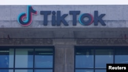 TikTok在美國加州卡爾弗城的辦公大樓。(2023年4月26日)