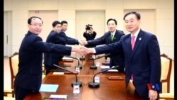 2015-09-08 美國之音視頻新聞:兩韓同意恢復舉行韓戰離散家庭團聚活動