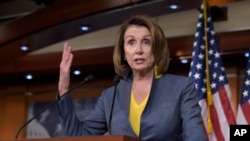 美國眾議院少數黨領袖佩洛西(資料圖片)