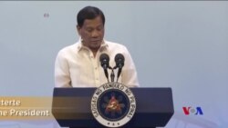 菲律賓總統呼籲東盟國家合作反毒 (粵語)