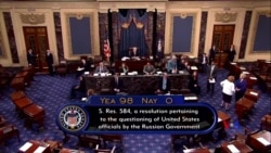 2018-07-20 美國之音視頻新聞: 美俄領袖會面持續在美國國會內受到非議