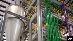 資料圖：美國俄勒岡州一個二氧化碳移除設施。 