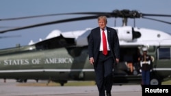 特朗普總統2020年6月25日訪問威斯康辛州（路透社）