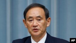 日本官房长官菅义伟（资料照）