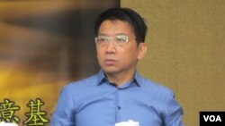 台灣在野黨時代力量黨立委徐永明(美國之音張永泰拍攝)
