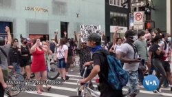 “Sabr kosamiz to’ldi” – Nyu-Yorkda namoyishchilar ko’chalarni to’sdi