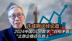 许成钢谈经论政：2024中国GDP数字“自相矛盾” “止跌企稳还在路上”