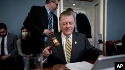 众议院规则委员会主席、共和党籍议员汤姆·科尔（Tom Cole）。（美联社资料图）