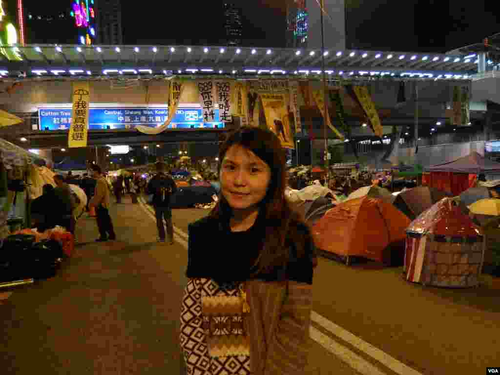 雨傘運動視覺文化庫存計劃發起人之一楊雪盈表示，保存佔領區的歷史記憶，也反映香港人獨特的抗爭性格 