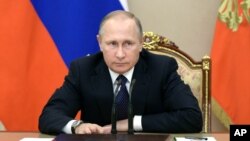 俄羅斯總統普京9月26日於克里姆林宮。