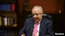 危地馬拉外交部長卡洛斯·拉米羅·馬丁內斯（Carlos Ramiro Martinez）2024年2月5日接受路透社專訪。（路透社）