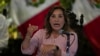 Presidenta de Perú no teme posibles intentos de destituirla por presunto enriquecimiento