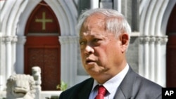 中國天主教愛國會名譽主席劉柏年(資料圖片)