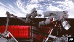 中國的「天宮」太空站。