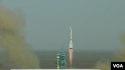 中國2007年實施的反衛星軍事試驗(視頻截圖）