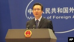 中国外交部发言人洪磊 