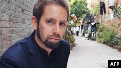 这张没有标明时间、地点的照片由“中国人权卫士紧急救援协会”提供给法新社。照片中为瑞典非政府组织工作者彼得·达林，中国官媒1月19日 指控被捕的达林煽动“反对政府”。